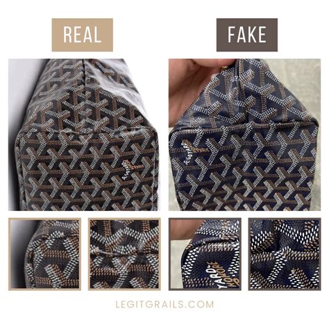 how to spot a fake goyard|authentic goyard st louis tote.